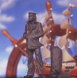 LONE  SAILOR   STATUE