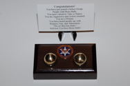 BRASS BALLS DISPLAY