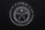 CRYSTAL PAPER WEIGHT